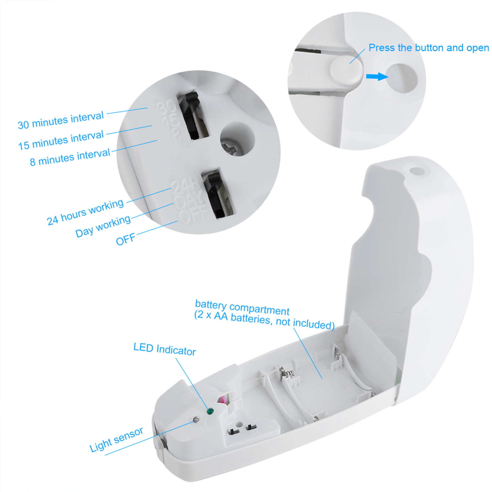 Home Indoor Wall Mounted Autom - Home Fragrance Best 评论和价格