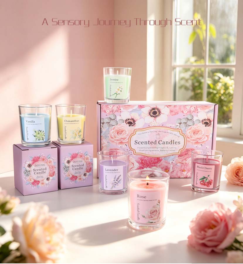 Aromatherapy Scented Candle Gi - Home Fragrance Gift 评论和价格