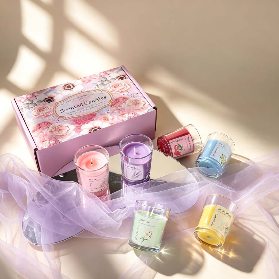 Aromatherapy Scented Candle Gi - Home Fragrance Gift 评论和价格