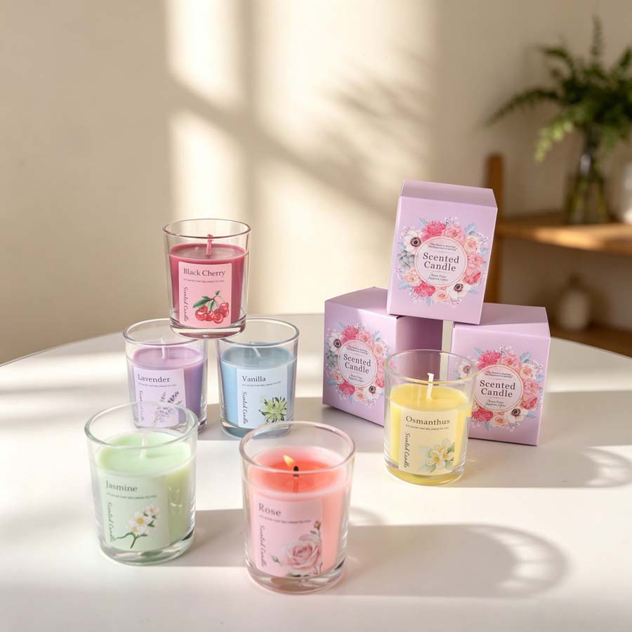 Aromatherapy Scented Candle Gi - Home Fragrance Gift 评论和价格